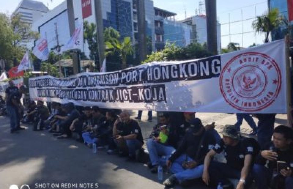 Urging for Self-Operating JICT and TPK Koja Terminals, Unions to Take Rally Action for One Month