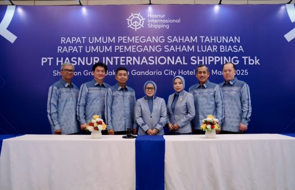 Sepakat Bagikan Dividen Rp 40,36 Miliar RUPST PT Hasnur Internasional Shipping Tbk