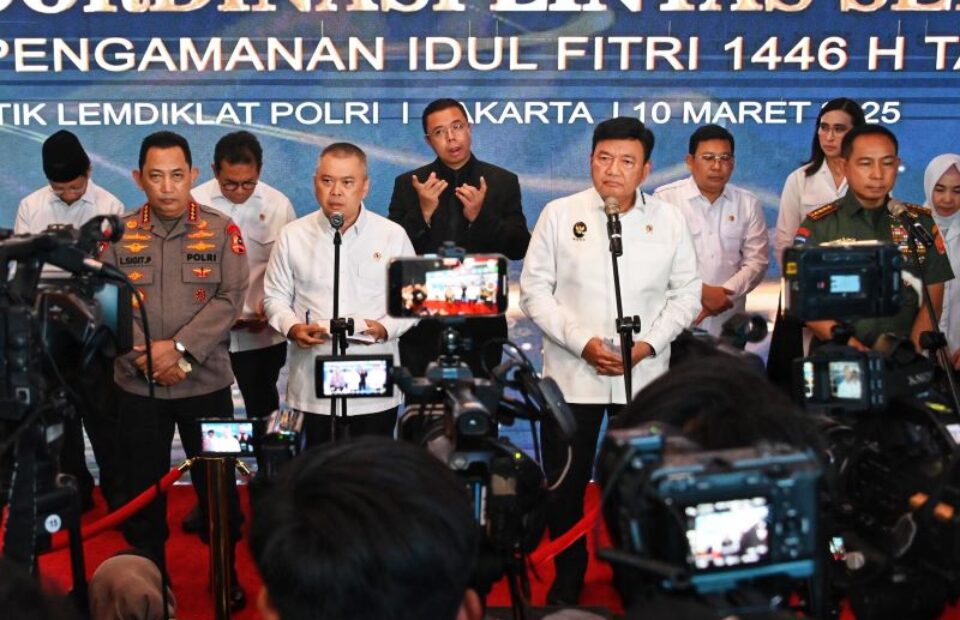 Kesiapan dan Koordinasi Lintas Sektoral Transportasi Hadapi Angkutan Lebaran 2025