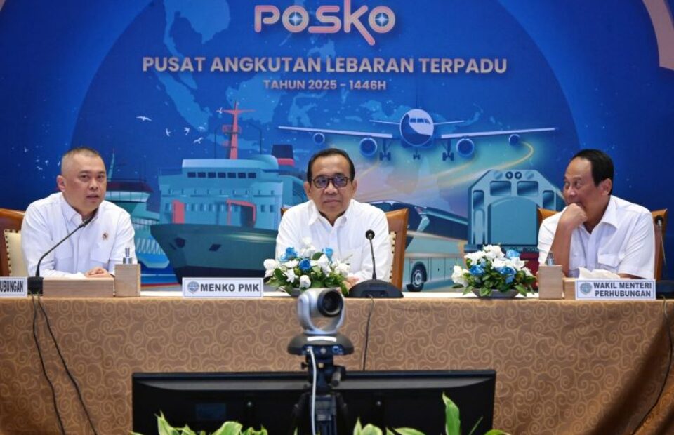 Pergerakan Sudah Mencapai 30 Persen Menhub Dudy dan Menko PMK Pantau Arus Mudik