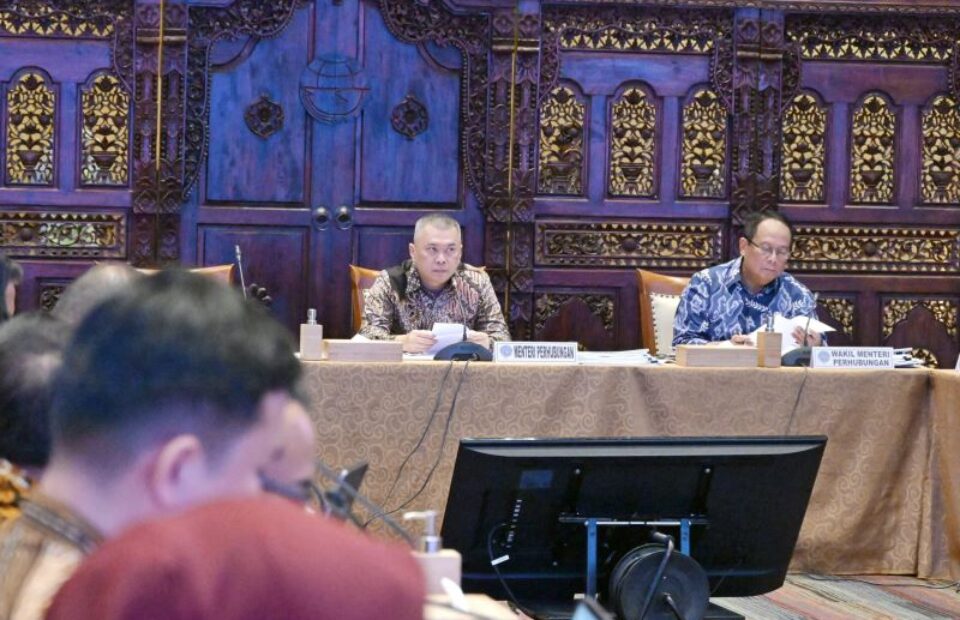Rakor Lebaran Kementerian, Swasta, dan BUMN Menhub Dudy Keselamatan Pemudik Prioritas