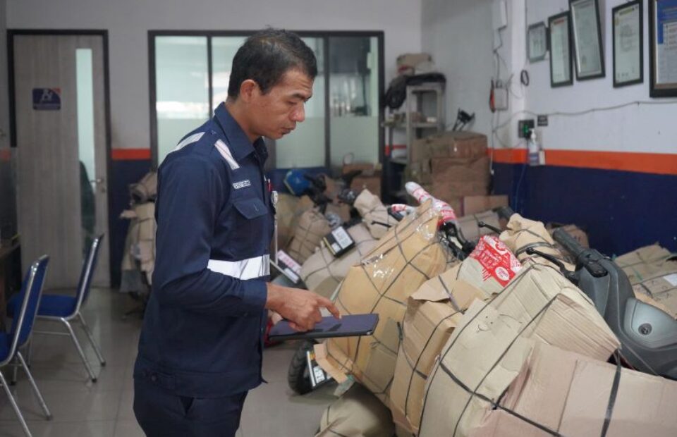 KAI Logistik Mencatat Peningkatan Pengiriman Sepeda Motor Usai Libur Lebaran