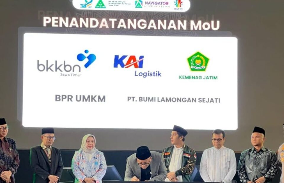 Buka Akses dan Peluang Baru, KAI Logistik Teken MoU dengan GP Ansor Jatim