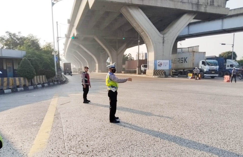 Sempat Terjadi Antrian Kendaraan, Kini Trafik di Pelabuhan Tanjung Priok Lancar
