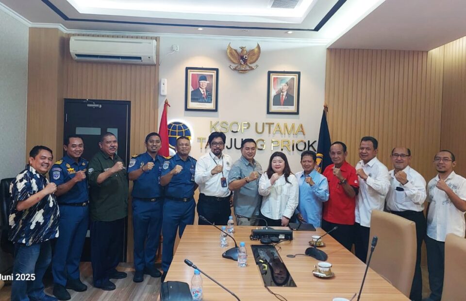INSA Jaya dan KSOP Tanjung Priok Sepakat Aktif Berkomunikasi demi Kelancaran Operasional Pelabuhan