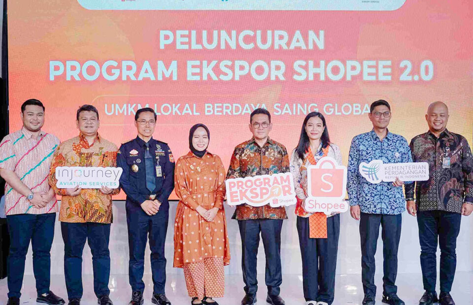 Tingkatan Ekspor Produk UMKM Lokal, IAS dan Shopee Koloborasi Luncurkan Program Ekspor Shopee 2.0