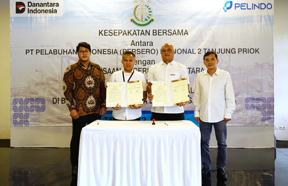Kerjasama Bantuan Hukum, Pelindo Regional 2 Tanjung Priok Lakukan MoU dengan Kejari Jakarta Utara