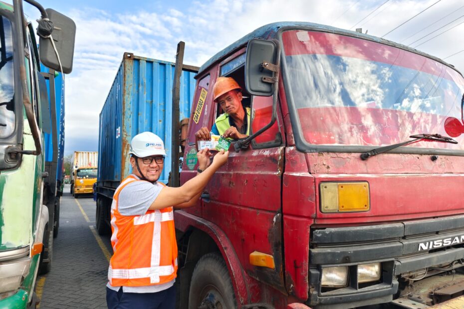 TPS is educating GCG awareness among truck drivers in port operations