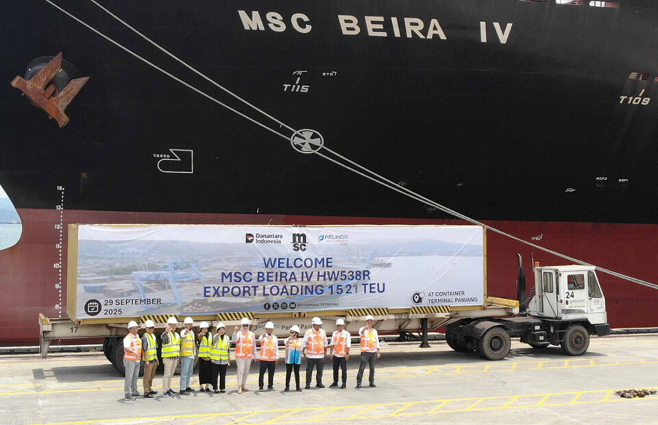Jadi Rute Baru Pertiwi Service MSC, IPC TPK Area Panjang Genjot Ekspor Komoditas