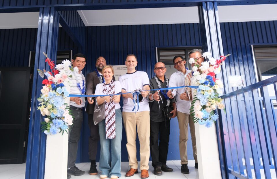 CMA CGM Foundation Benahi Empat Sekolah, 1.600 Siswa Nikmati Hasilnya