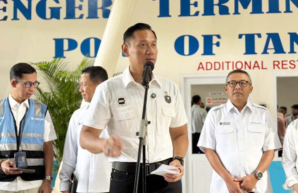 Menko AHY Tinjau Kesiapan Operasional Pelabuhan Tanjung Priok Menghadapi Nataru 2025/2026