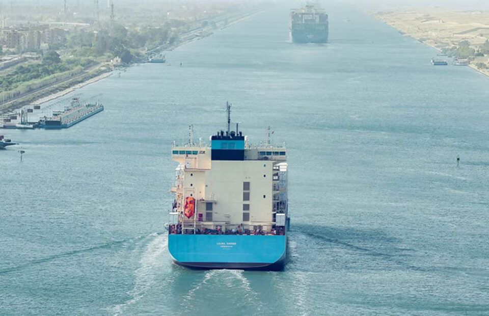 Maersk’s MECL service returns to trans-Suez route