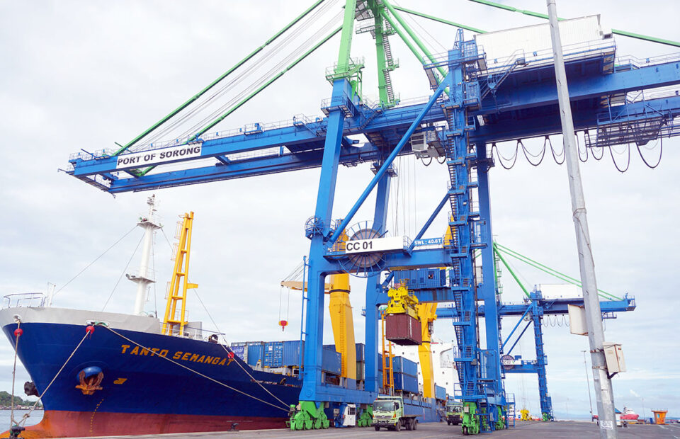 TPK Sorong Catat Rekor 60 Ribu TEUs di Tahun 2025