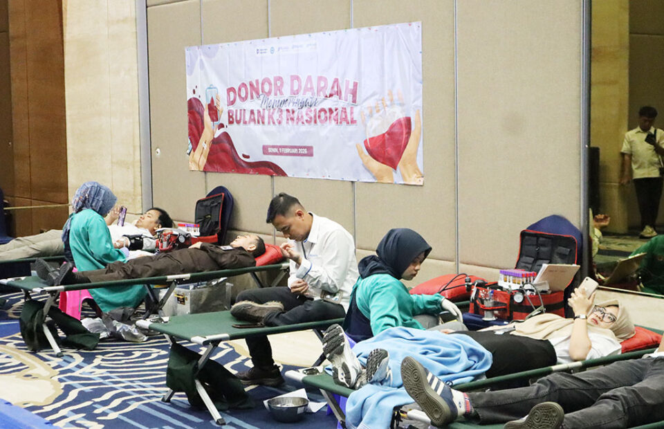 ILCS dan Pelindo Group Adakan Pemeriksaan Mata dan Donor Darah