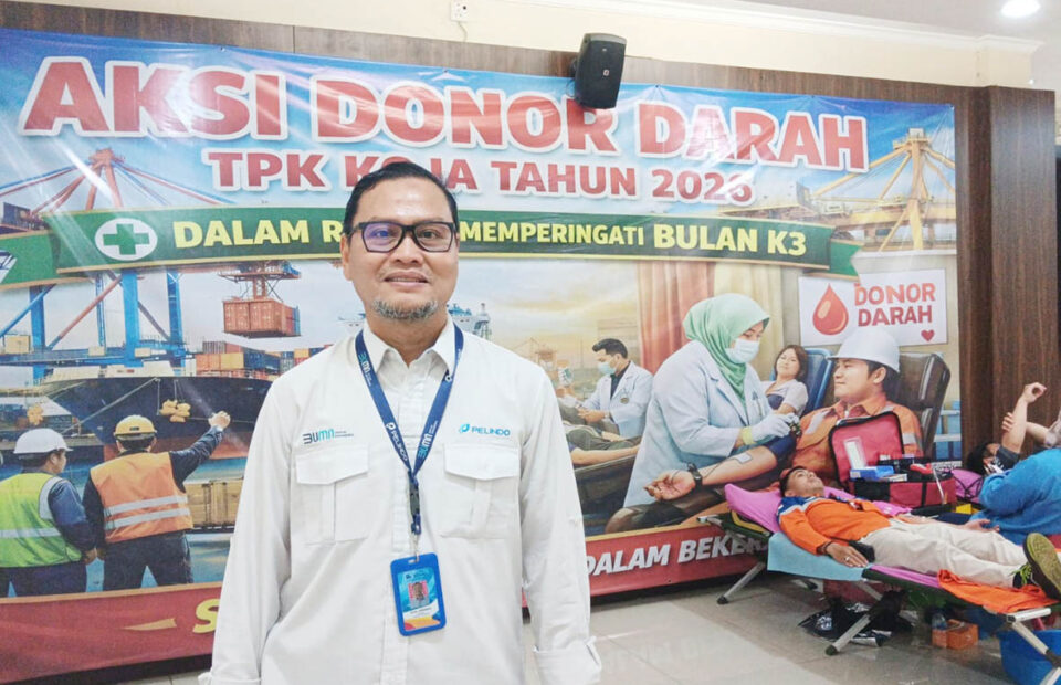 Bersamaan Peringatan Bulan K3, TPK Koja Gelar Aksi Donor Darah Perdana 2026