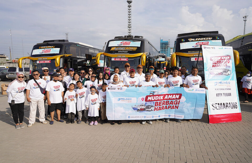IPC TPK Fasilitasi 500 Pemudik Gratis Khusus Tujuan Semarang