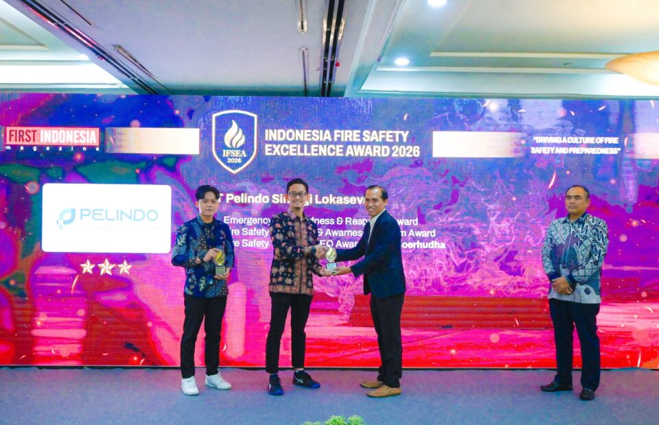 Pelindo Sinergi Lokaseva Wins Three Awards at Indonesia Fire Safety Event