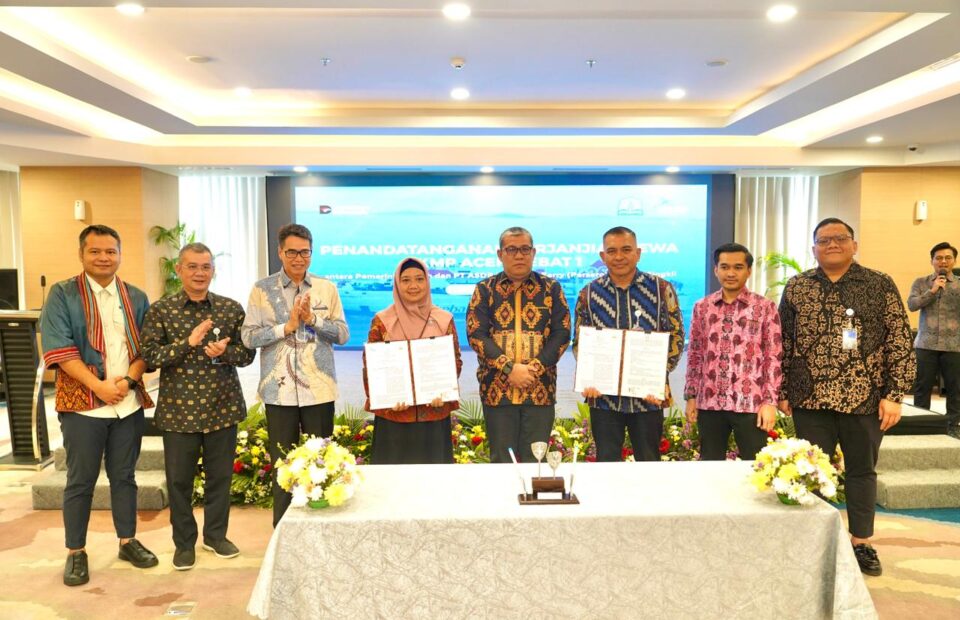Indonesia Ferry, Aceh Government MoU on Boosting Maritime Connectivity