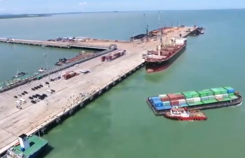Terminal Kijing Marks First International Container Shipment