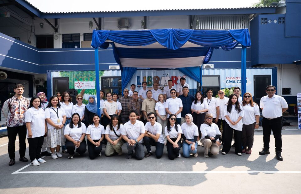 CMA CGM Foundation Opens Third Renovated School for Jakarta Students