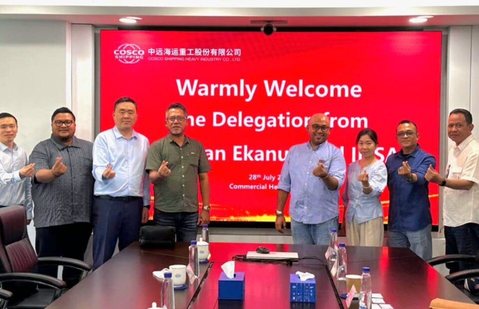 Ekanuri Explores Global Maritime Partnership With COSCO