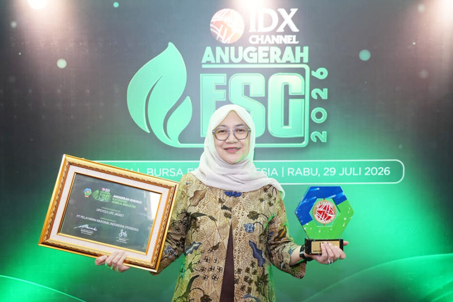 Program Upcycle Life Jacket dari PELNI Raih Anugerah ESG 2026