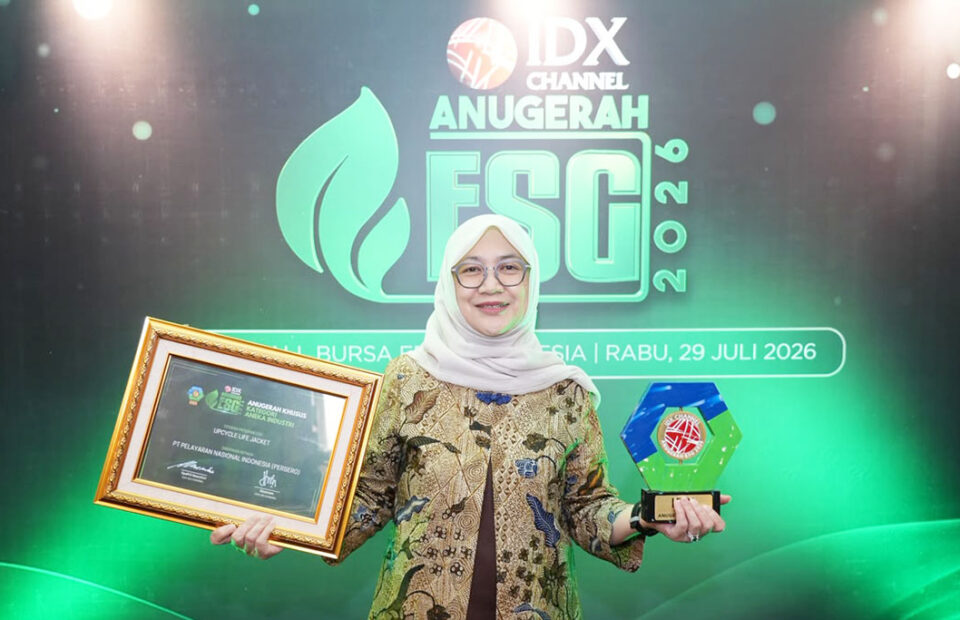 Program Upcycle Life Jacket dari PELNI Raih Anugerah ESG 2026