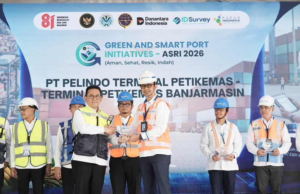 TPK Banjarmasin dan TPK Bitung Raih Penghargaan Green and Smart Port 2026